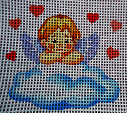 Needlepoint canvas 'Valentine Day Cupid' by Stitch Art