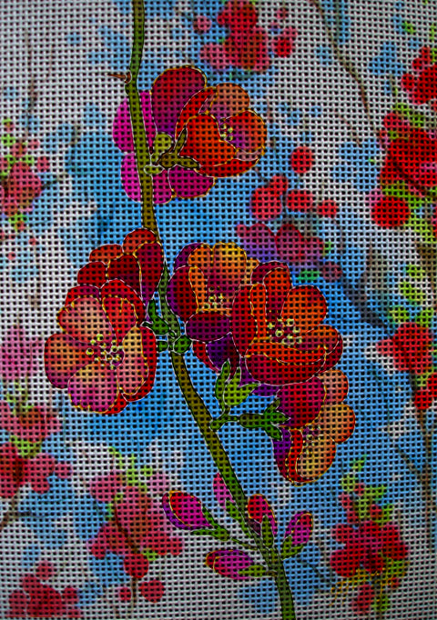 Needlepoint canvas 'Spring' by Hromuh Nataliya