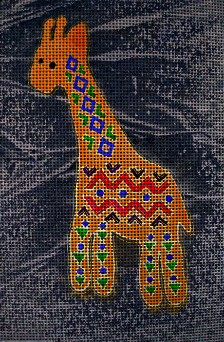 Needlepoint canvas 'Giraffe' by Hromuh Nataliya