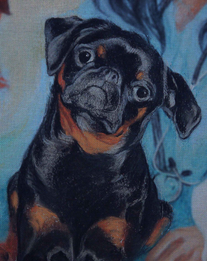 Needlepoint canvas 'Dog.Petit Brabancon'