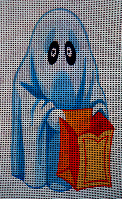 Needlepoint canvas 'Halloween Ghoast' by Stitch Art